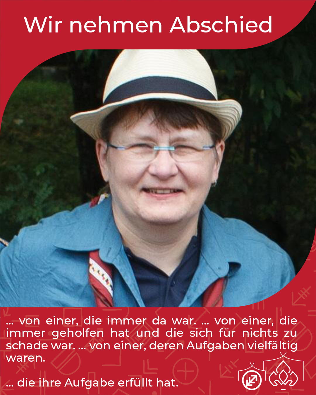 Wir nehmen Abschied